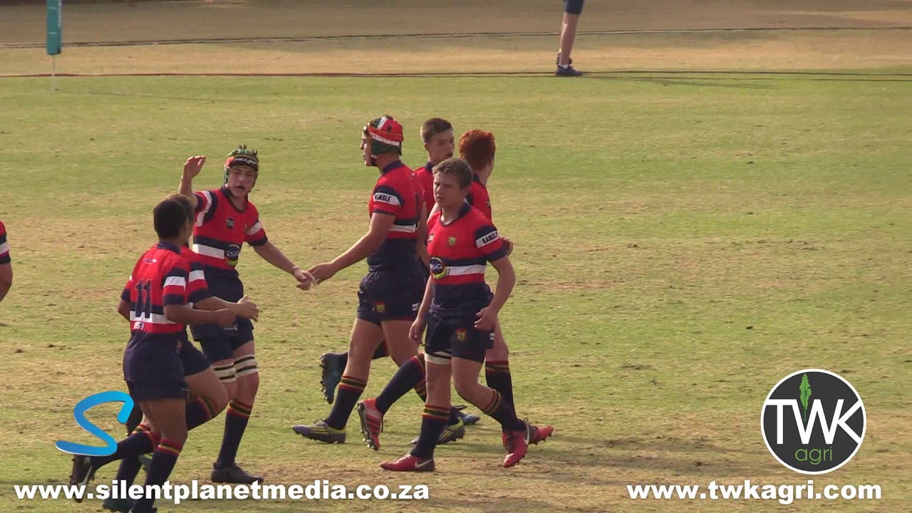 School Rugby Action - u/14 HTS Middelburg vs Garsfontein 12-05-18
