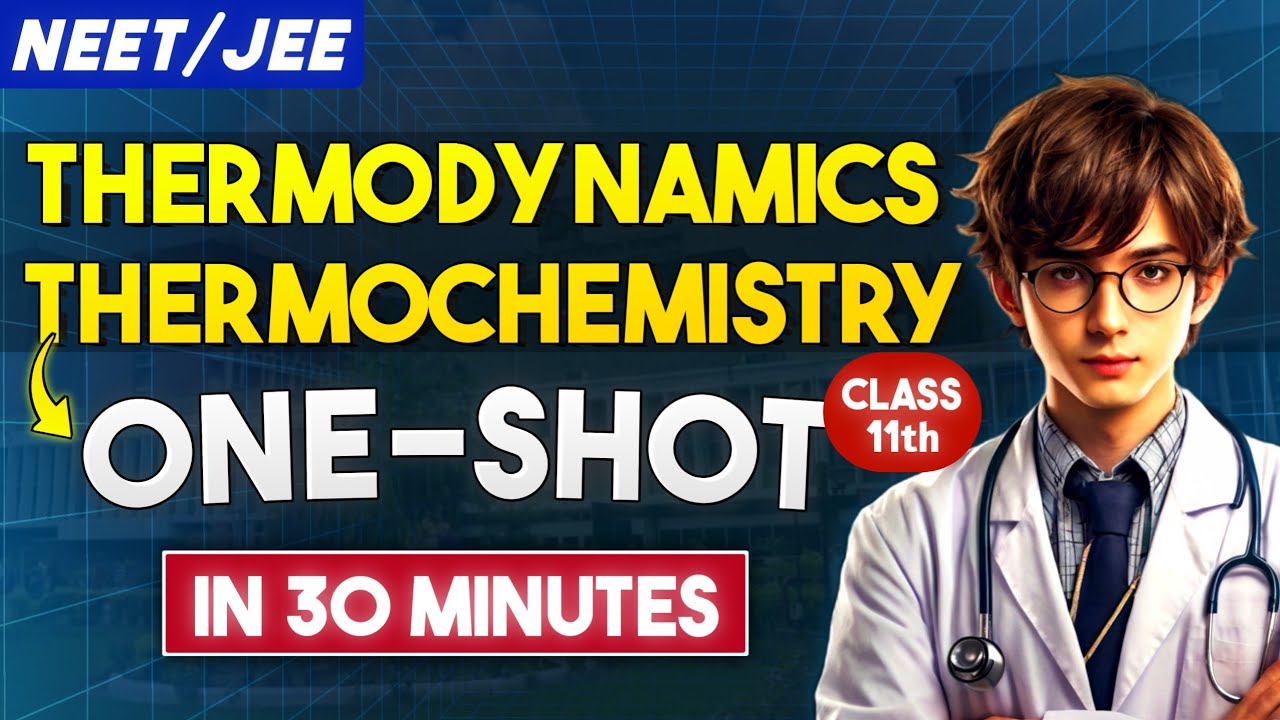 Thermodynamics and Thermochemistry in ONE SHOT Revision | Class 11 Chemistry Revision - NEET