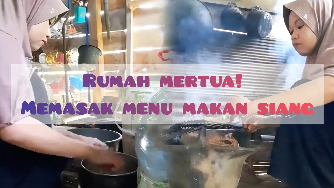 SELESAI MEMBERSIHKAN KULKAS! LANJUT MASAK MENU MAKAN SIANG