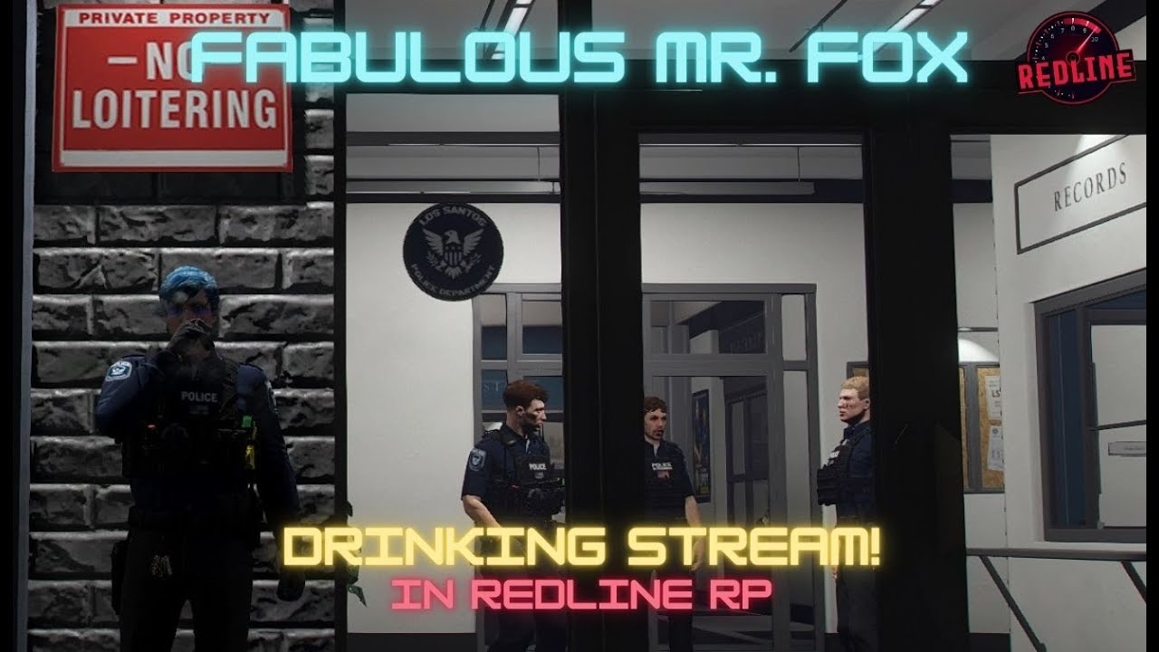 DRINKING STREAM with FOX!!! In RedlineRP
