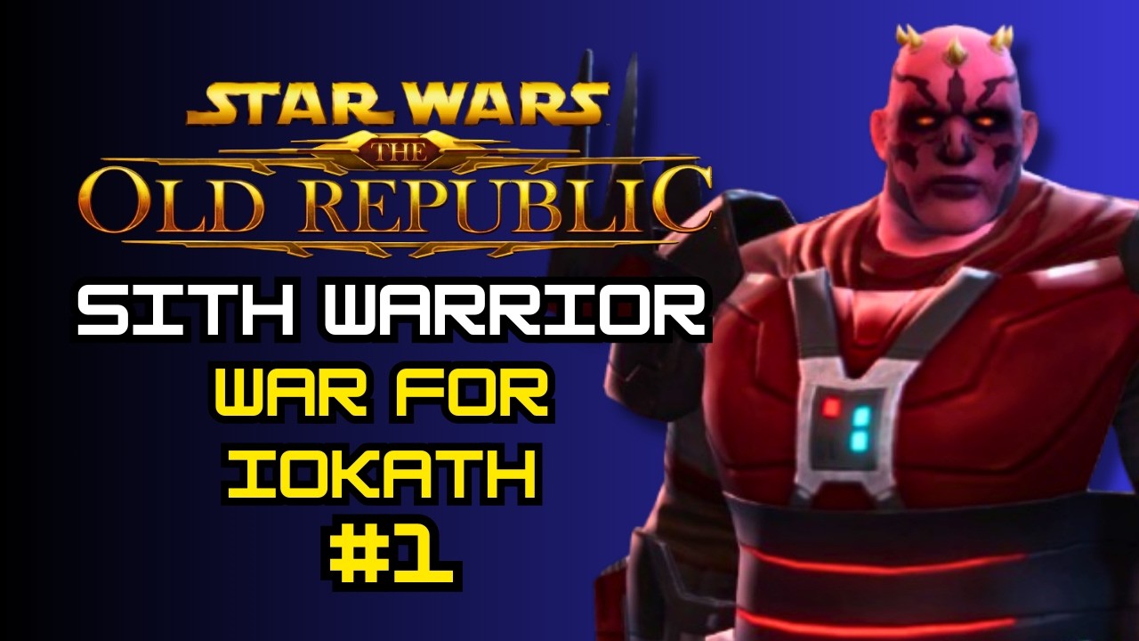 First Sith Warrior Playthrough [War For Iokath] (Star Wars: The Old Republic)