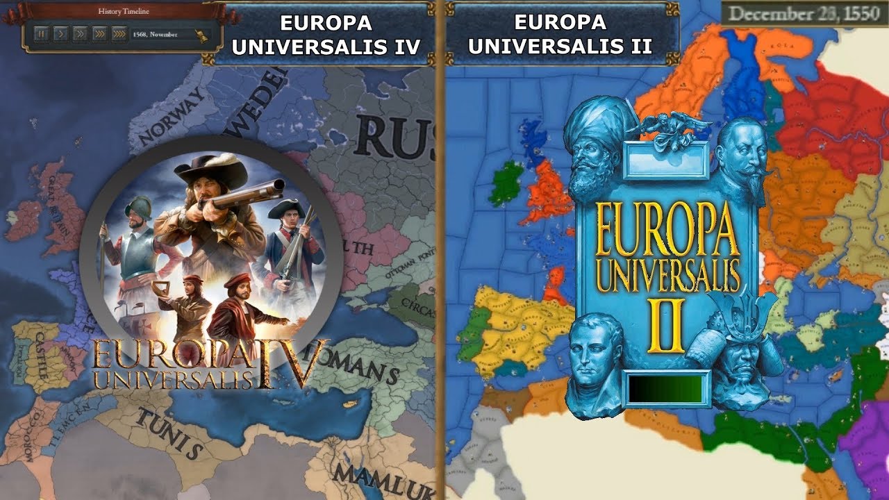 Double Timelapse - EU2 vs EU4