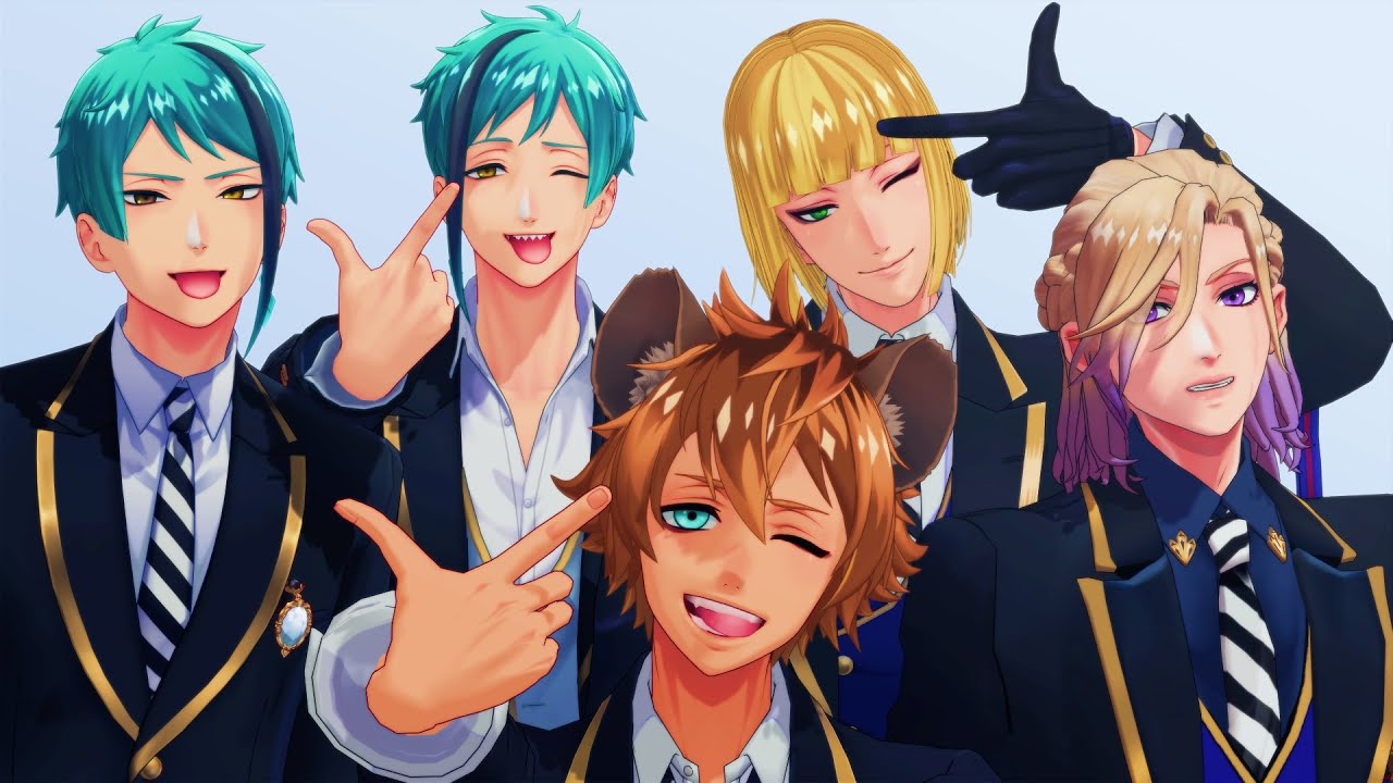 【MMDツイステ】ANTIFRAGILE 【リーチ兄弟,ラギー,ヴィル,ルーク】Camera Motion DL/カメラ配布
