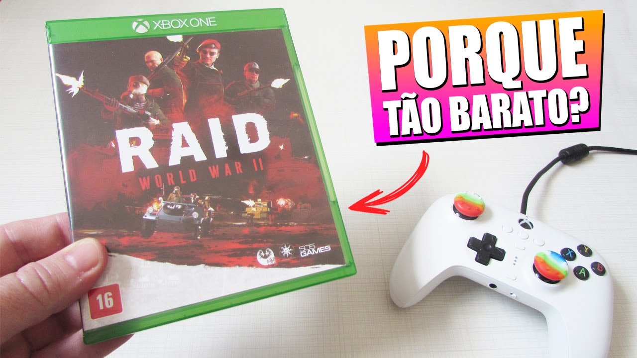 RAID: World War 2 - Unboxing e An&aacute;lise do Jogo