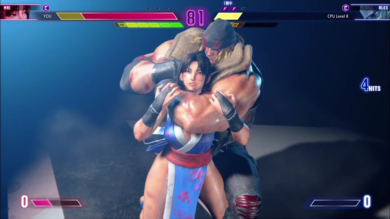 不知火舞vsアレックス　ストリートファイター6　リョナ　Street Fighter 6　Mai Shiranui　スト6　Ryona