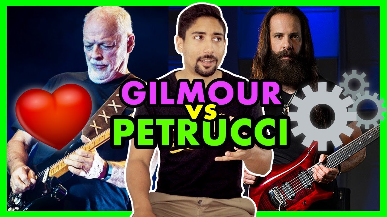 DAVID GILMOUR Suona col Cuore... e JOHN PETRUCCI No! Perchè?