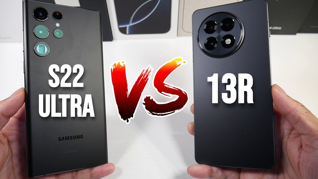 Samsung Galaxy S22 Ultra VS OnePlus 13R! (Camera Comparison, PUBG, Speed Test)