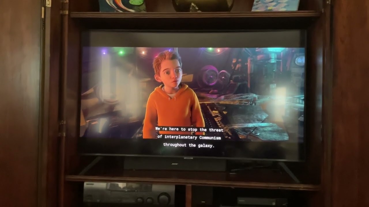 Mars Needs Moms (2011) - Milo meets Gribble scene