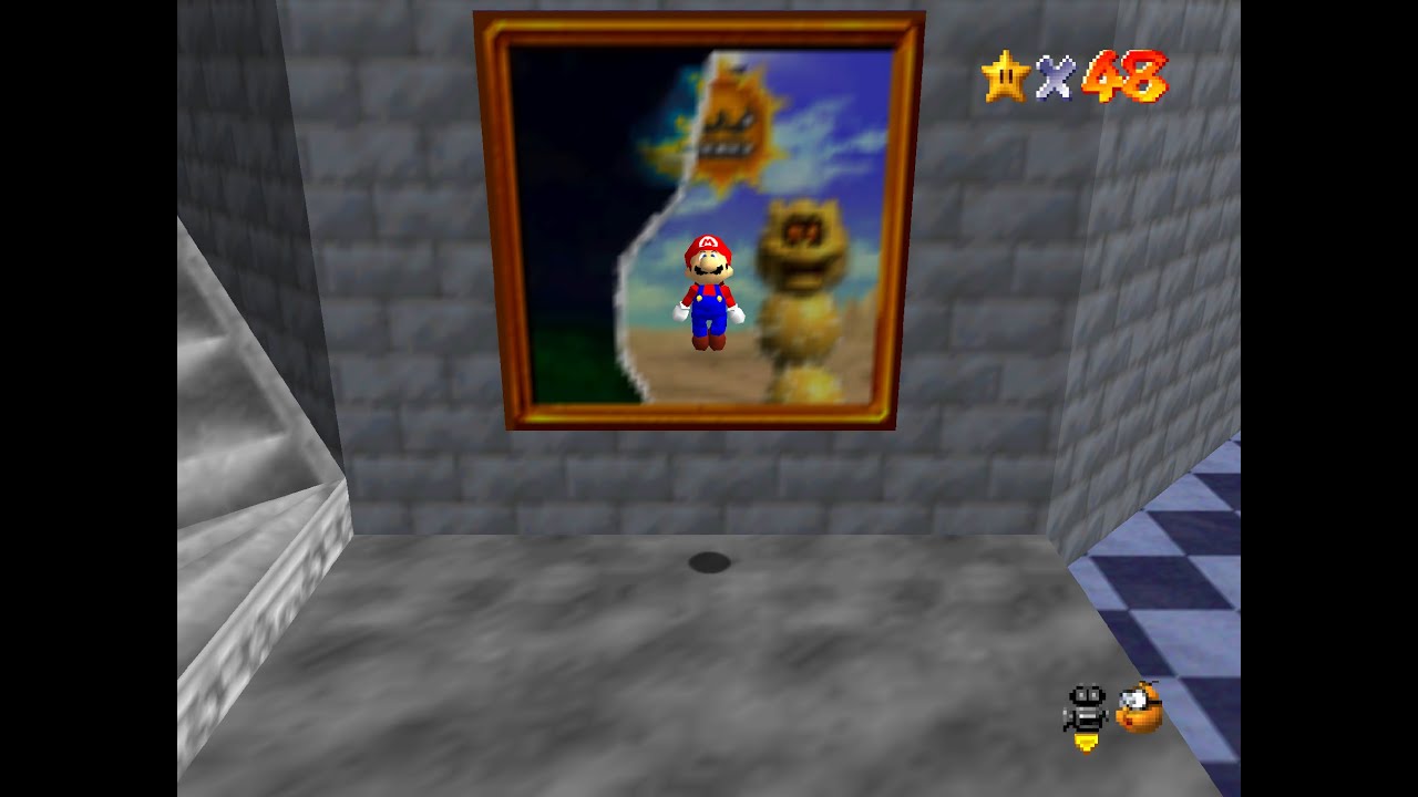 Course 5 Pokey Desert Area - SM64 Power Star Madness