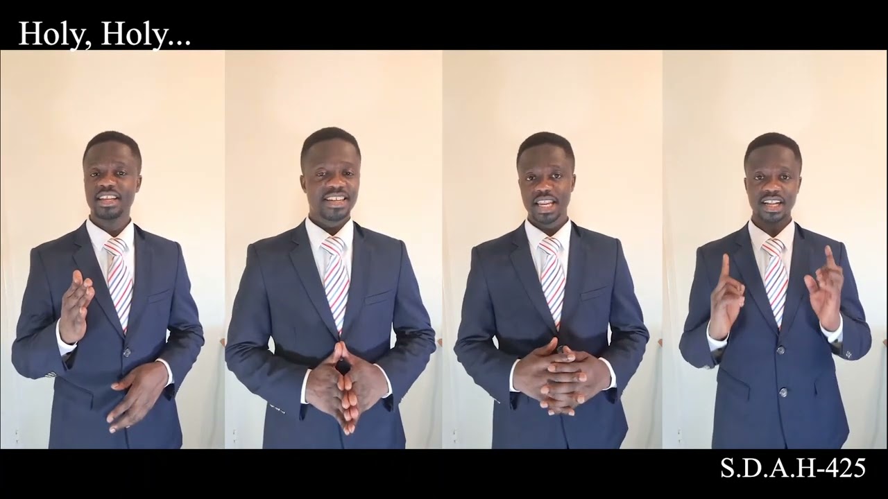 #english💞Holy, Holy is what the Angels Sing#sda #acapella #hymns #ghanacelebrities #holy #sabbath
