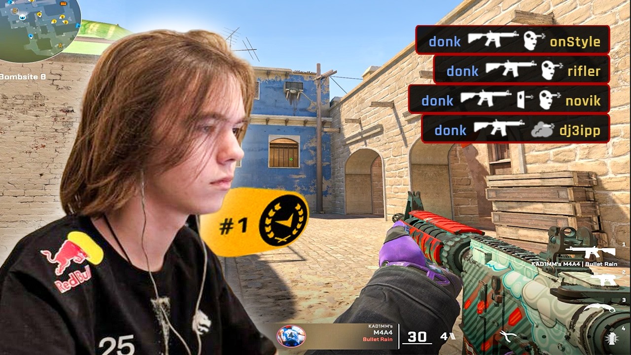 Donk Is Locked In For The Major | #1 FACEIT