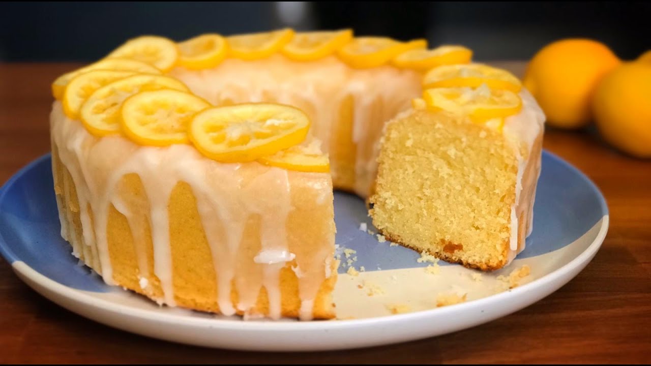 Torta húmeda y esponjosa de limón, Muy Facil