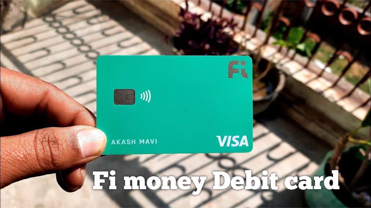 Fi money Debit card Unboxing | Zero Balance Saving Bank account