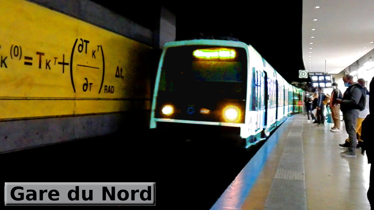 Северный вокзал | RER B - D : Париж ( SNCF Z20500 - RATP MI79 )