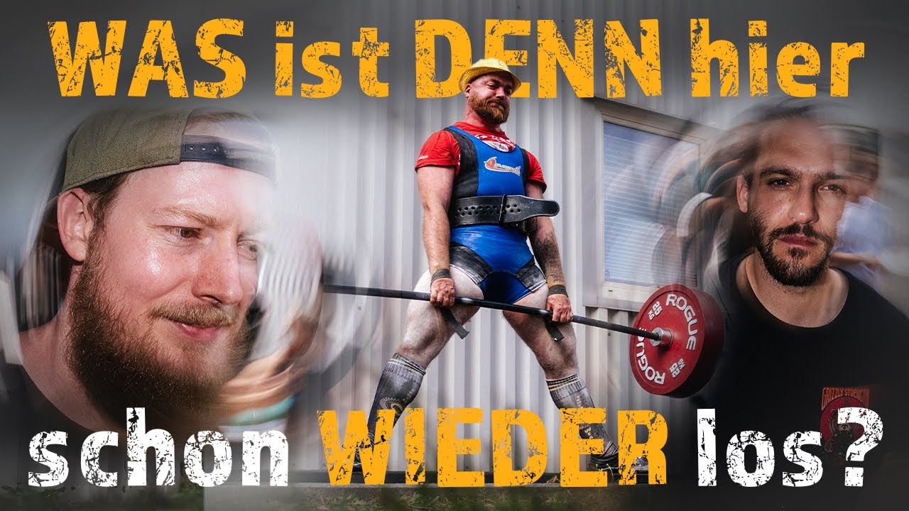 Deadlift Maxout und Grillen in der Krafthalle in Köln