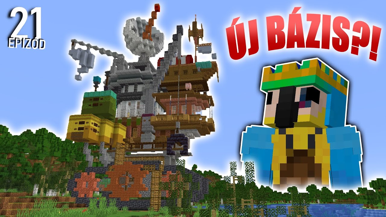 Az építmény, amitől mindenki RETTEG | Minecraft 1.19 Let's Play - 21. rész