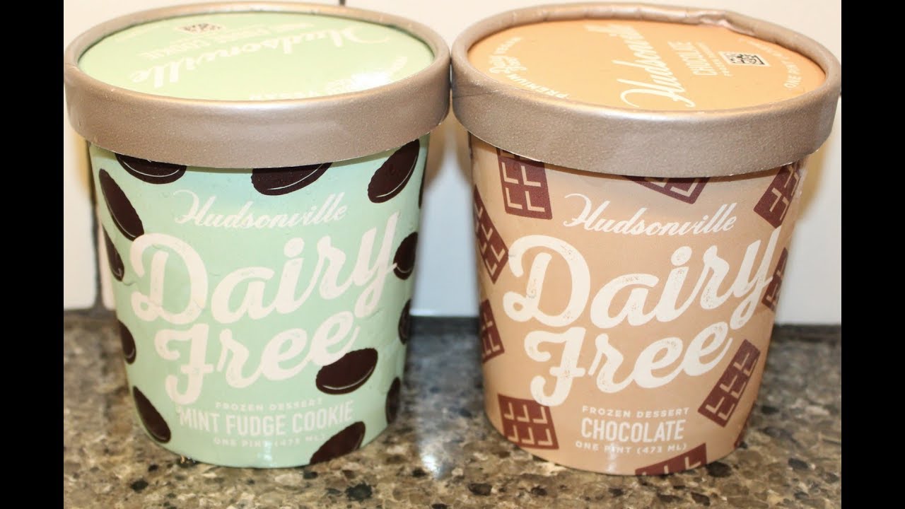 Hudsonville Dairy Free Frozen Dessert: Mint Fudge Cookie & Chocolate Review