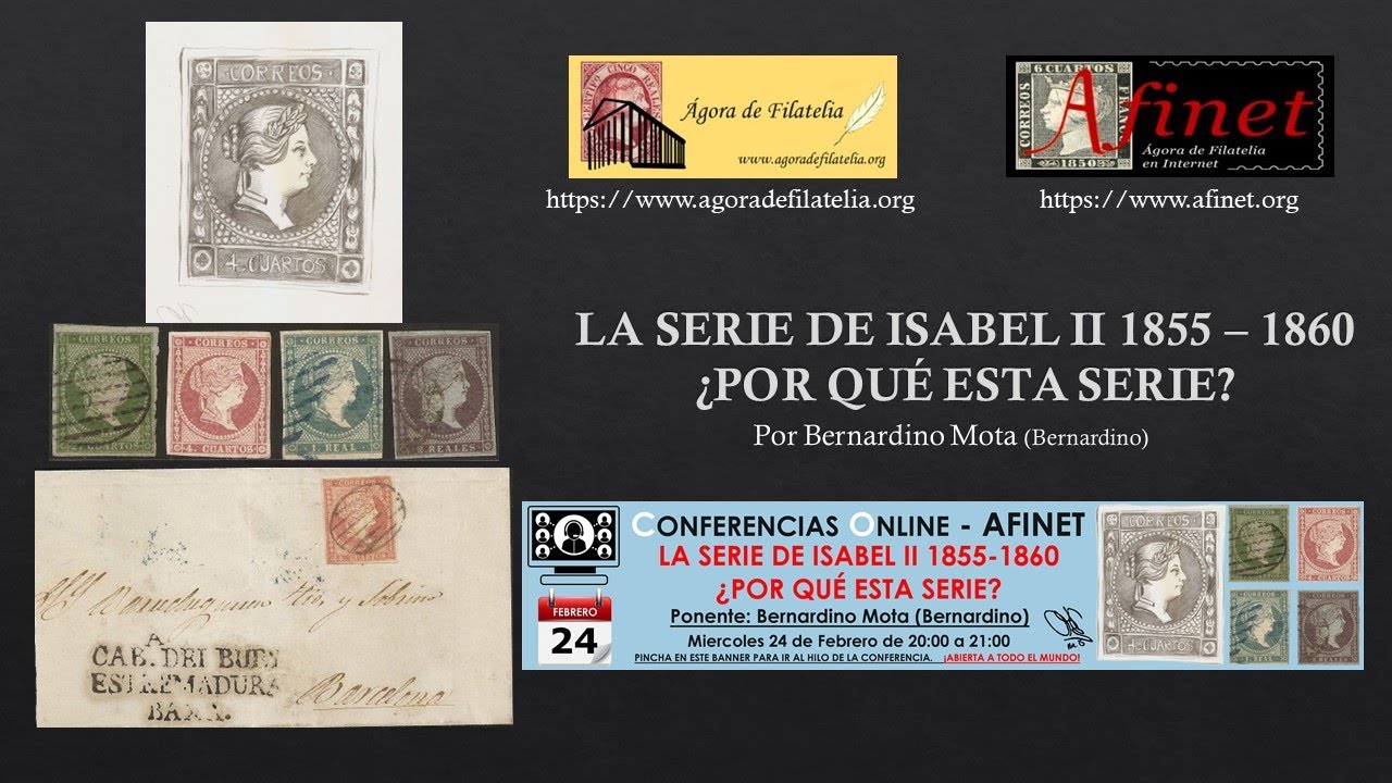 LA SERIE DE ISABEL II 1855 - 1860 ¿POR QÉ ESTA SERIE? Por Bernardino
