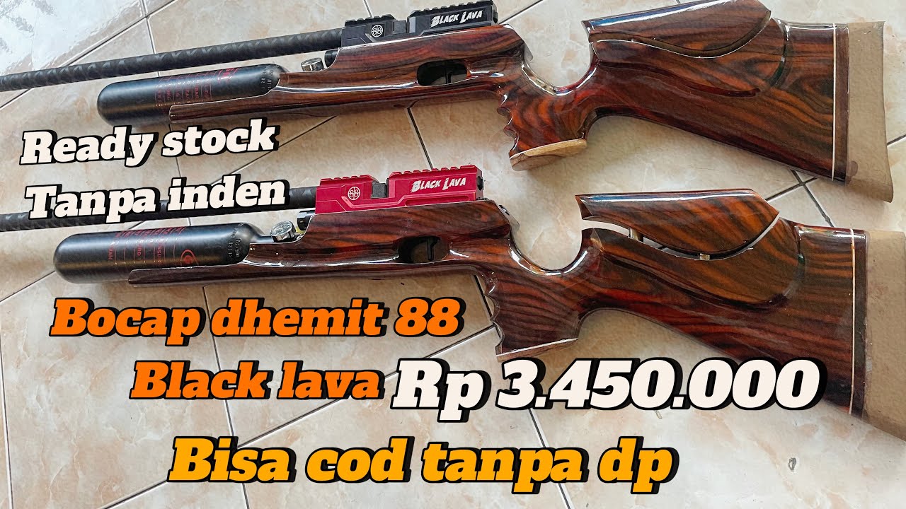 Bocap dhemit 88 BLACK LAVA. Ready stock Rp3.450.000. Cocok mimis slug, pastinya bisa cod tanpa dp 👌