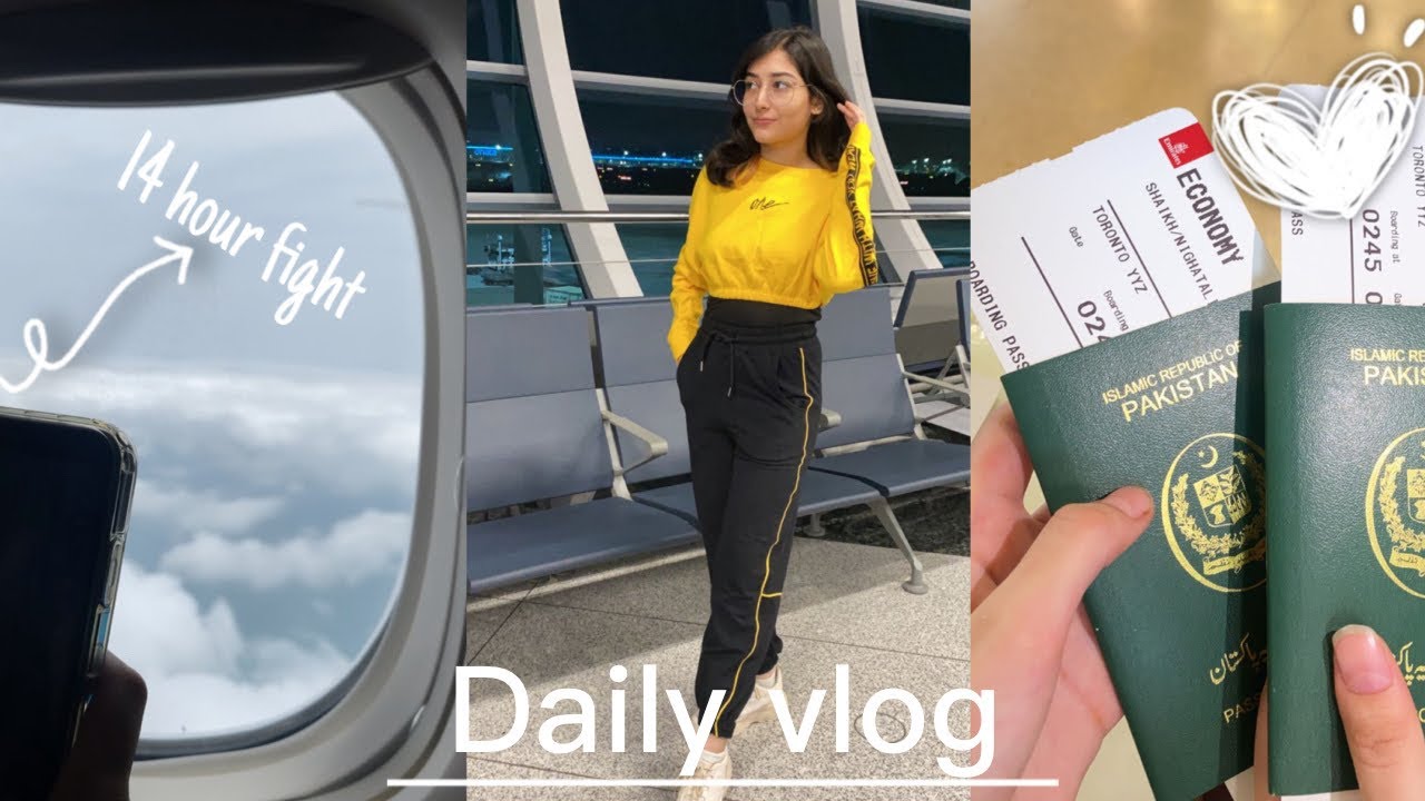 ،🇵🇰Travelling alone from Pakistan to canada for studies  🇨🇦 🛬| Gemini Twins