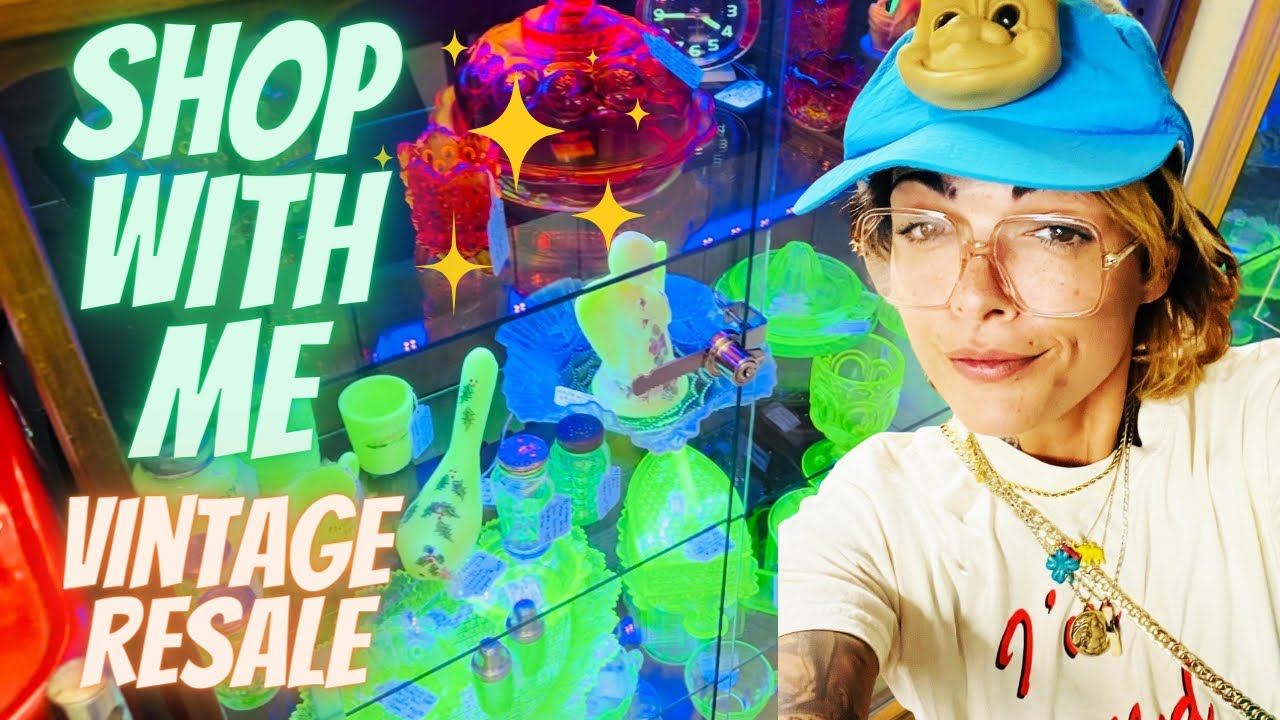 “Next Stop Let’s Shop”| SHOP ALONG | VINTAGE RESALE | ANTIQUE MALL FINDS | THRIFTING | FLEA MARKET
