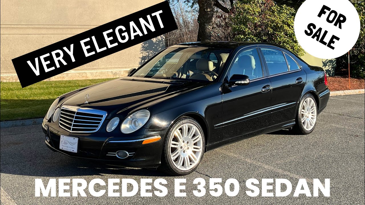 Великолепный седан Mercedes E 350 2007 года выпуска. Все необходимые опции выставлены на продажу ...