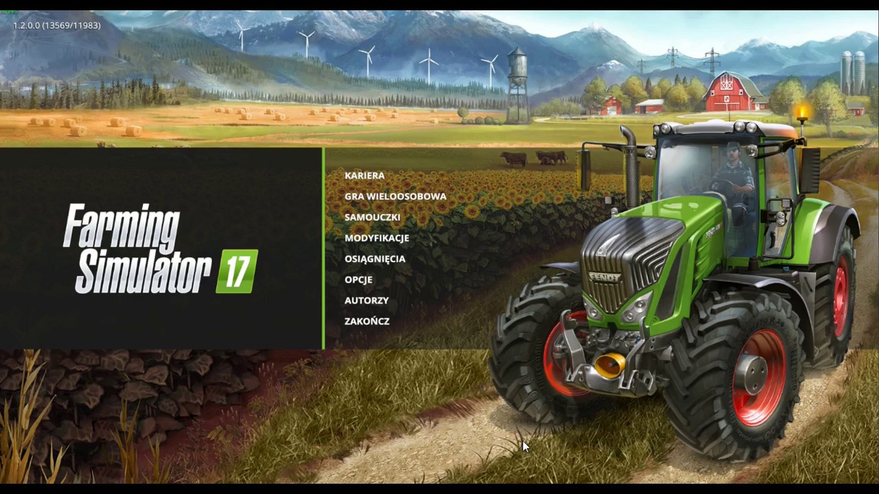 Farming Simulator 17 -  Pierwsze starcie z opcjami gry