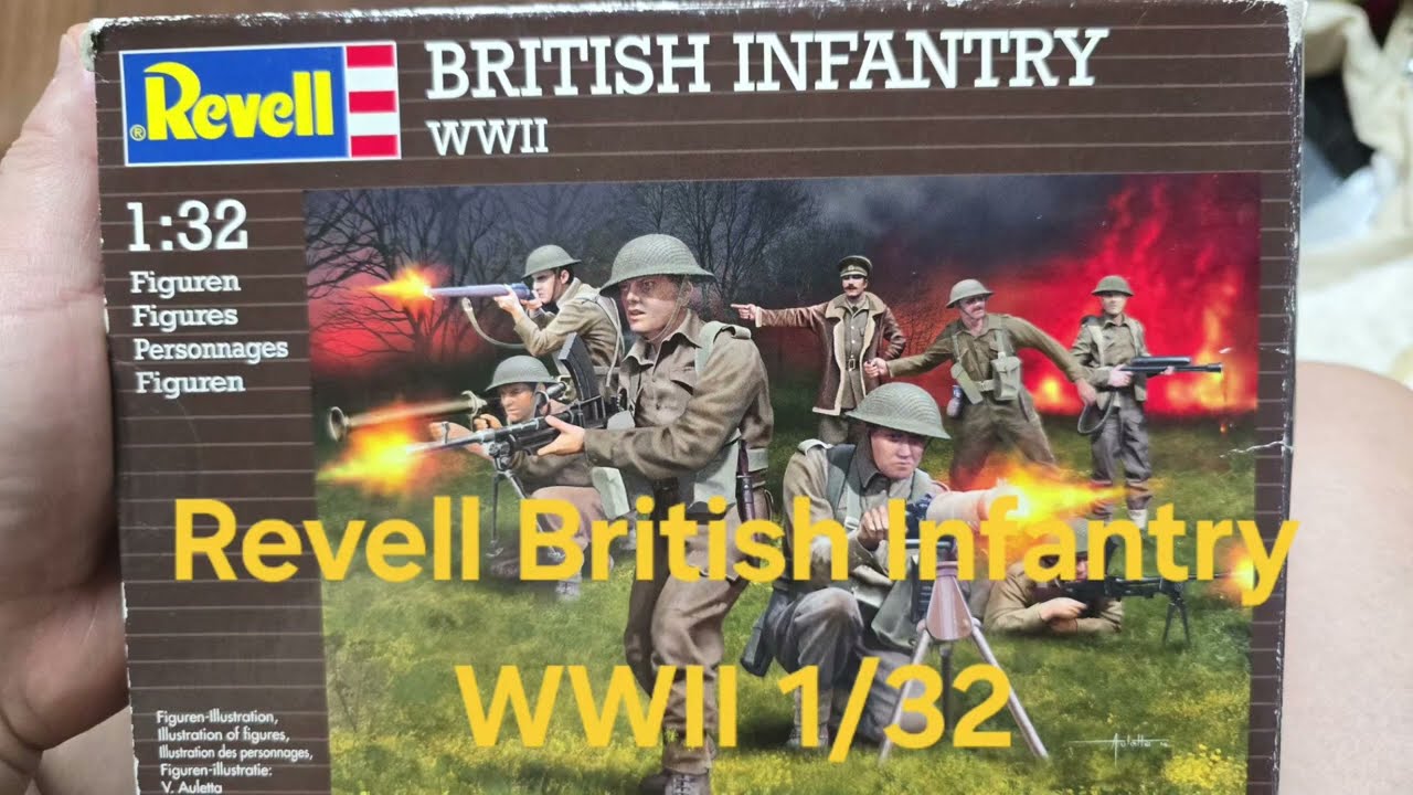 Revell British Infantry WWII 1/32
