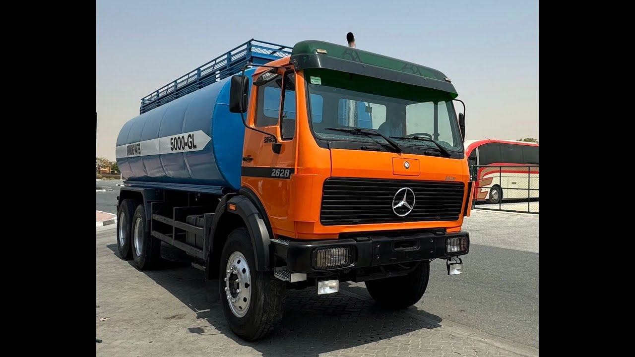Mercedes Benz 2628 Water Tanker Truck 6X4 For Sale