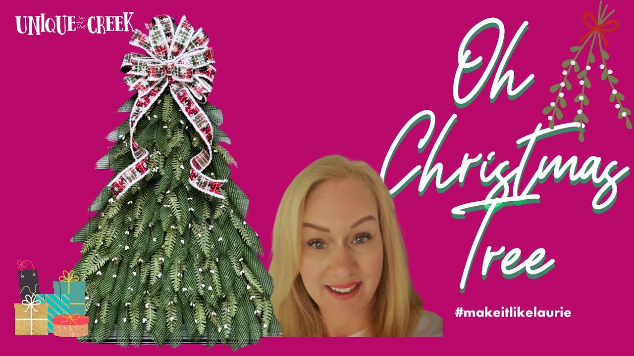 Deluxe Christmas Tree Wreath | How to Make | Tutorial