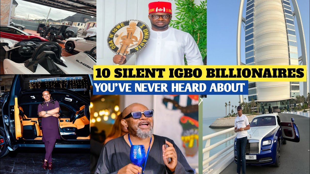 Top 10 Igbo Silent Billionaires You've Never Heard About || Number 01 Would Shock You