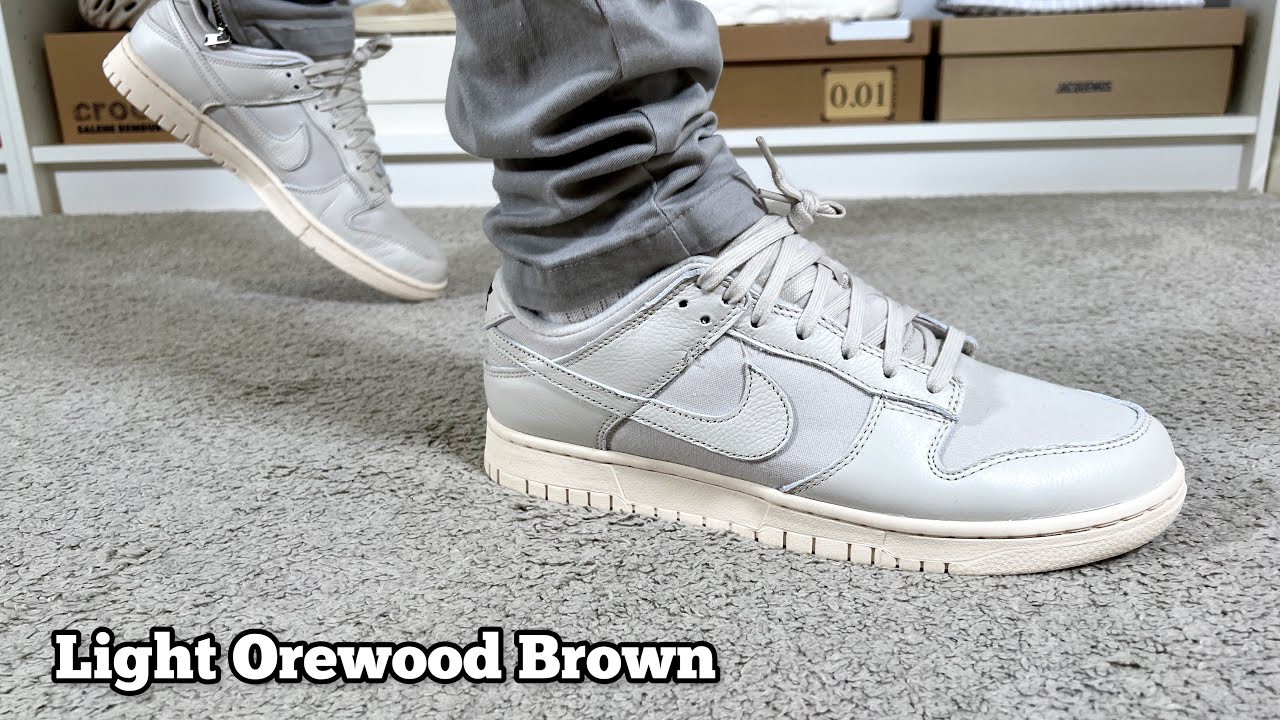 Nike Dunk Low Retro Light Orewood Brown Review& On foot