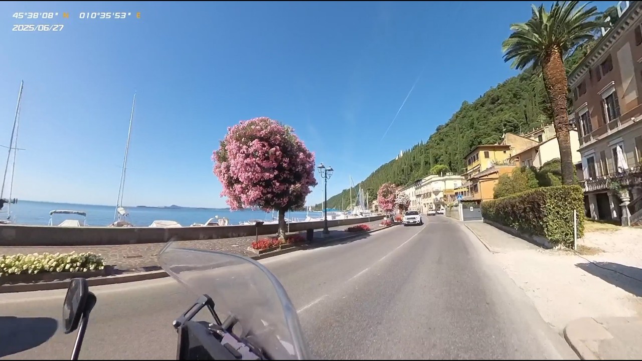 Motorcycle trip - Day 13 - Europe Tour 2025 (Toscolano Maderno - Lake Garda - Sirmione, Italy)