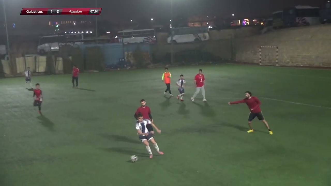 دوري روشن القاهرة الشوط الاول Galacticos vs مدفعجية