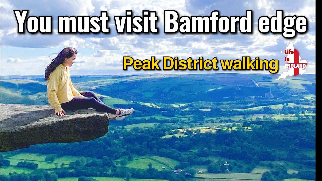Uk hiking england walking national park peak district bamford edge
