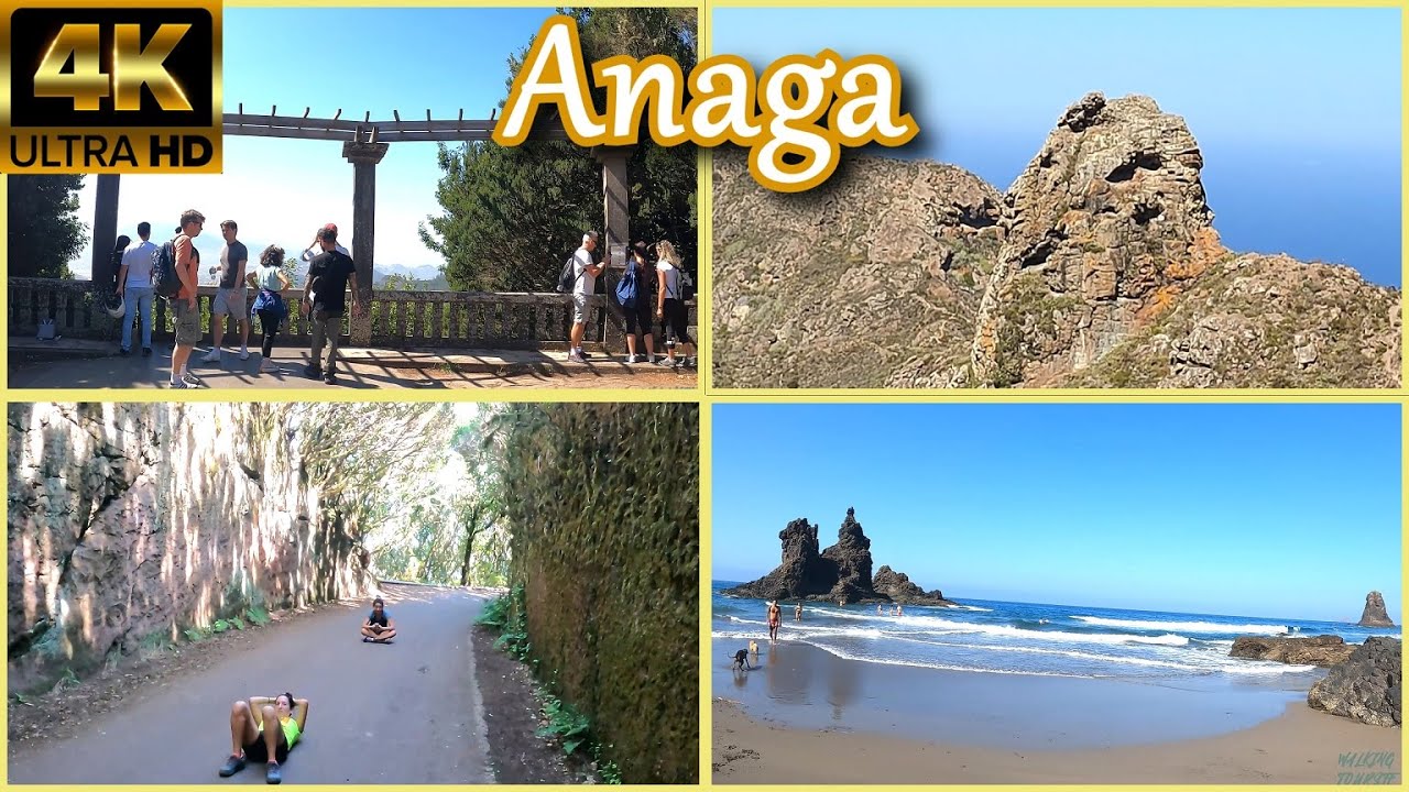 TENERIFE | ANAGA [Most Visited Places] 👀 Must Visit! Lovely Site! 🌳 Autumn 2021 | Walking Tour [4K]