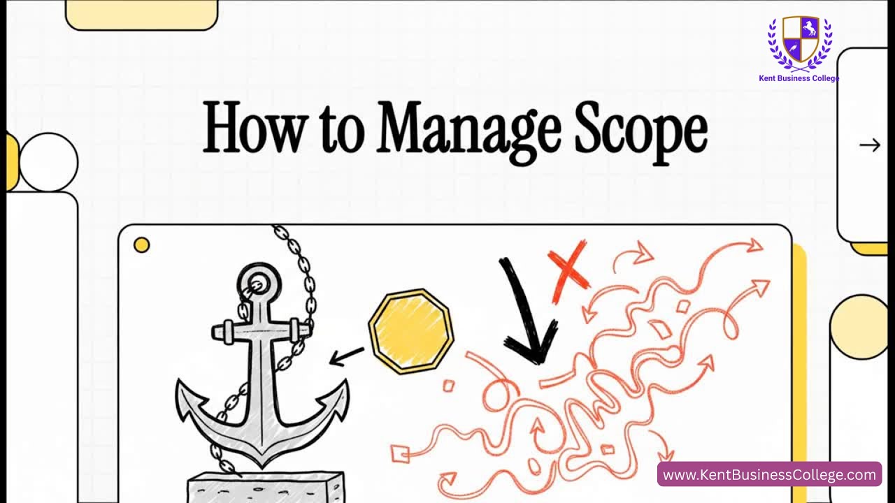 #Scope Management for #Project Control Professional Level 6 Apprenticeship