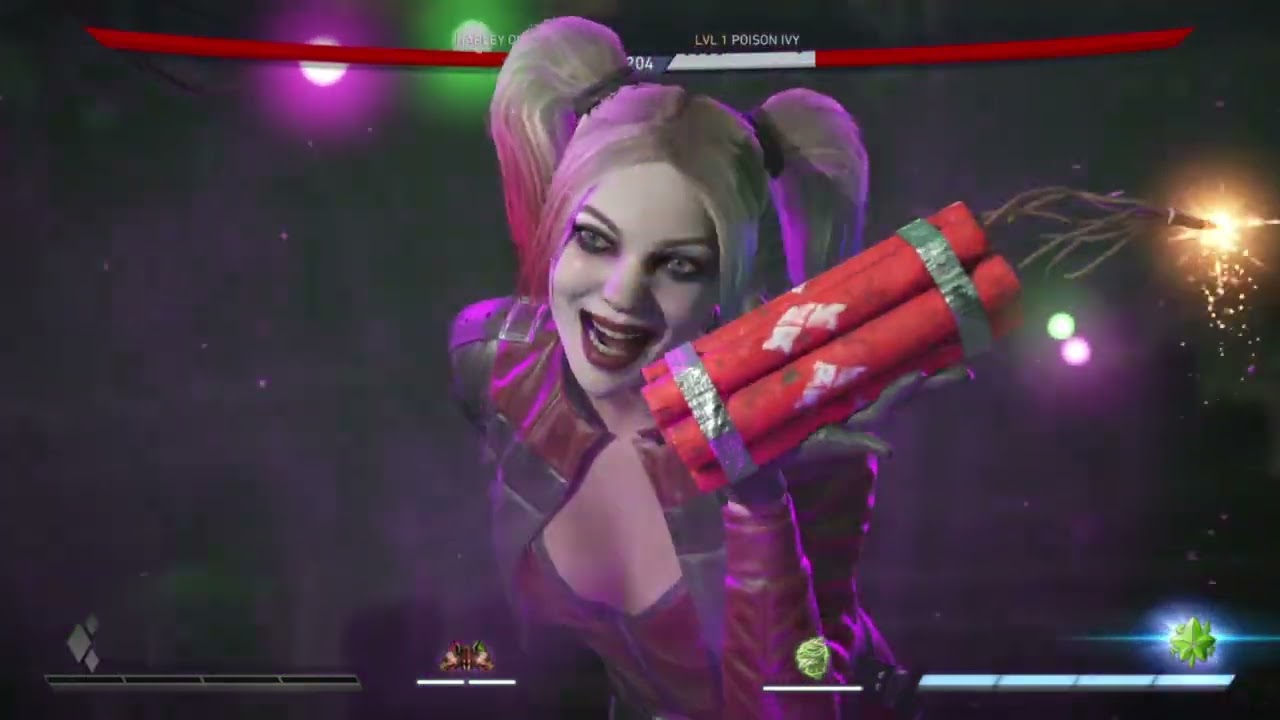 Injustice Justice 2 Harley Quinn Vs Poison Ivy