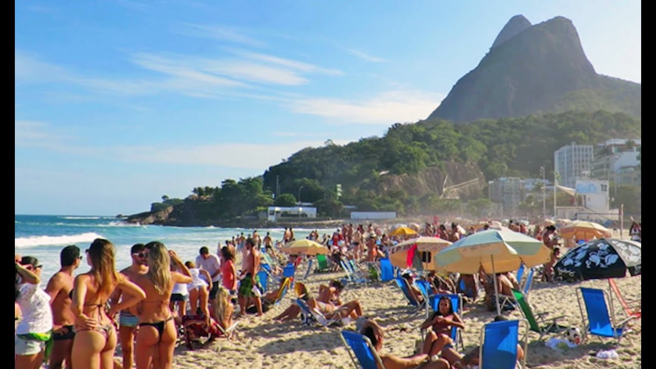 Why Tourists Stand Out On Rio Beaches