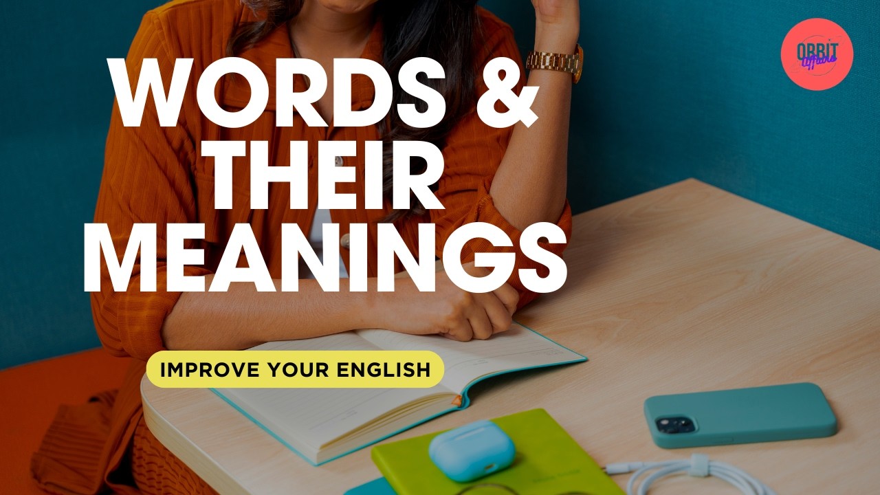 Can You Guess the Meaning of These English Words? | 30 Questions Vocabulary Quiz | Orbit Affairs