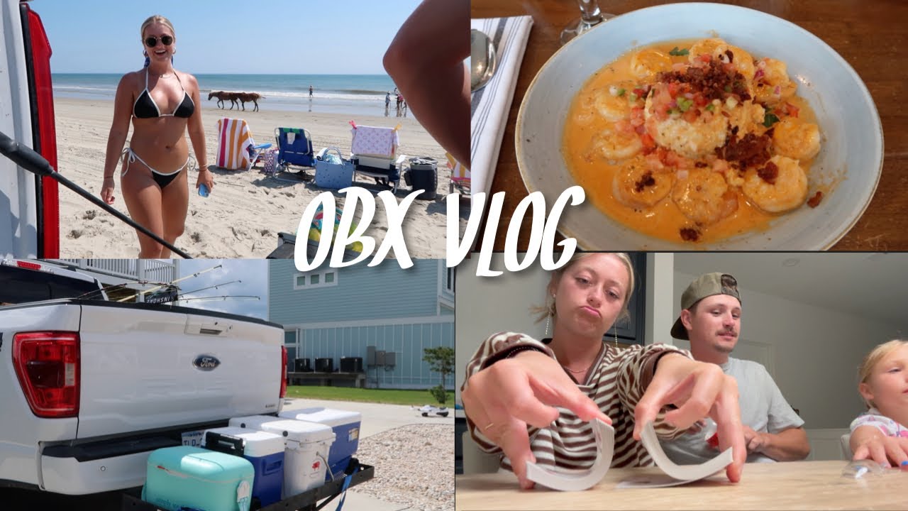 OBX SUMMER VLOG | corolla outer banks, quince haul, family time