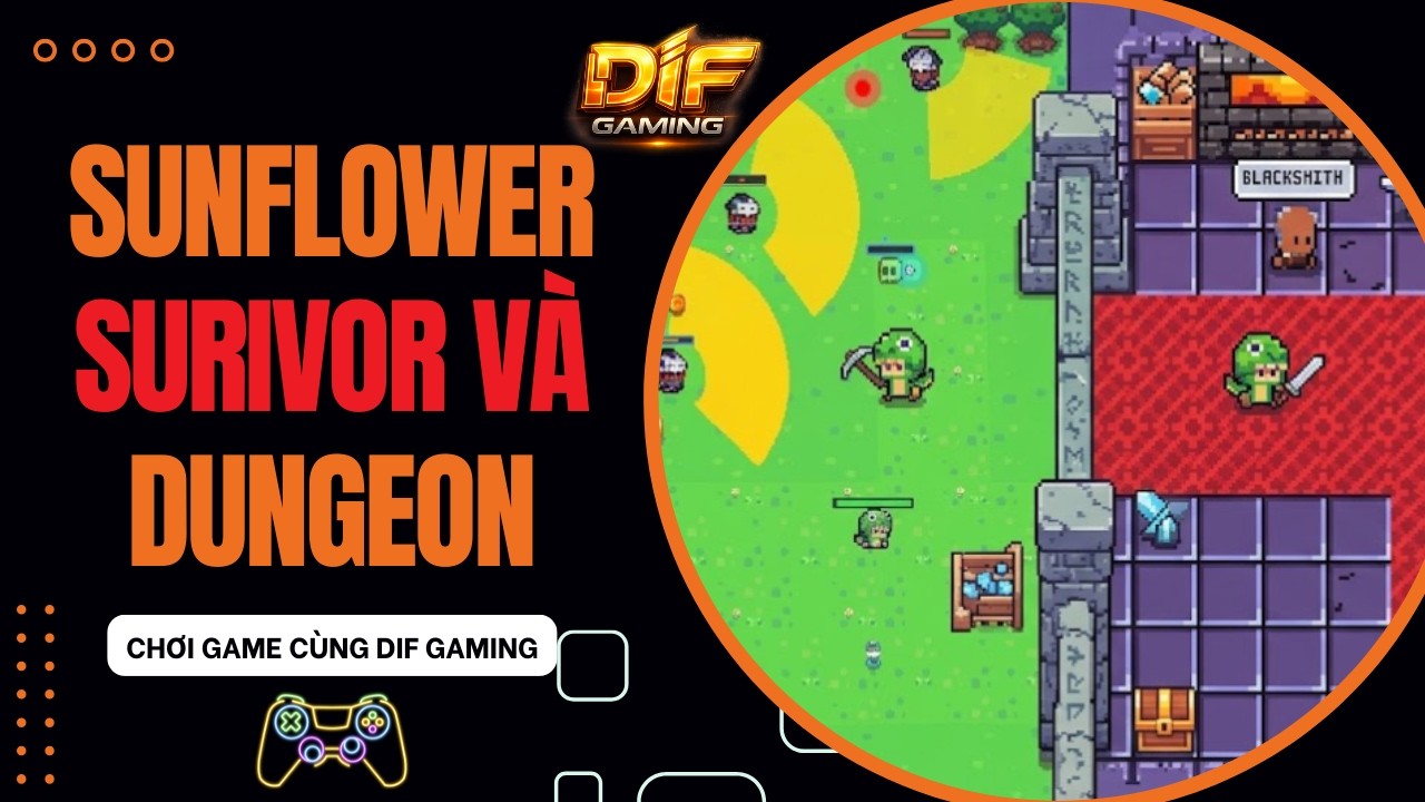 [ Sunflower Minigame ] New Game Sunflower Survivor & New Deep Dungeon Update