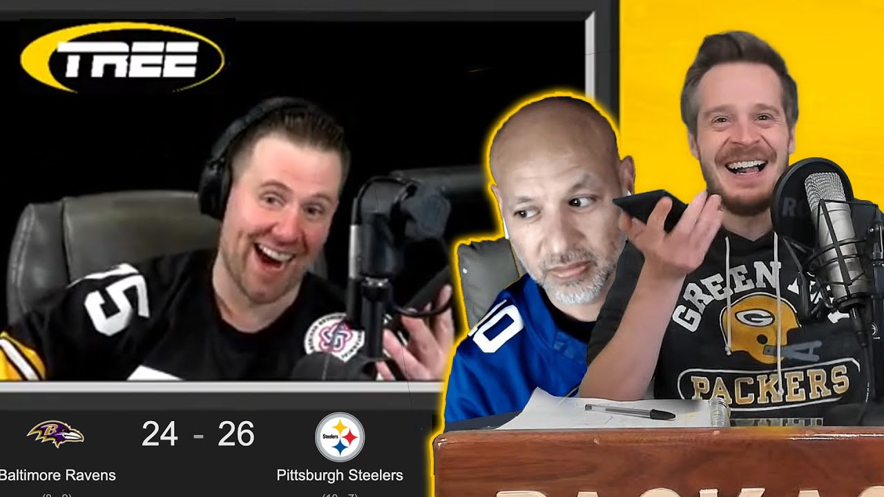 EVERYONE calls UrinatingTree after the Steelers beat the Ravens.