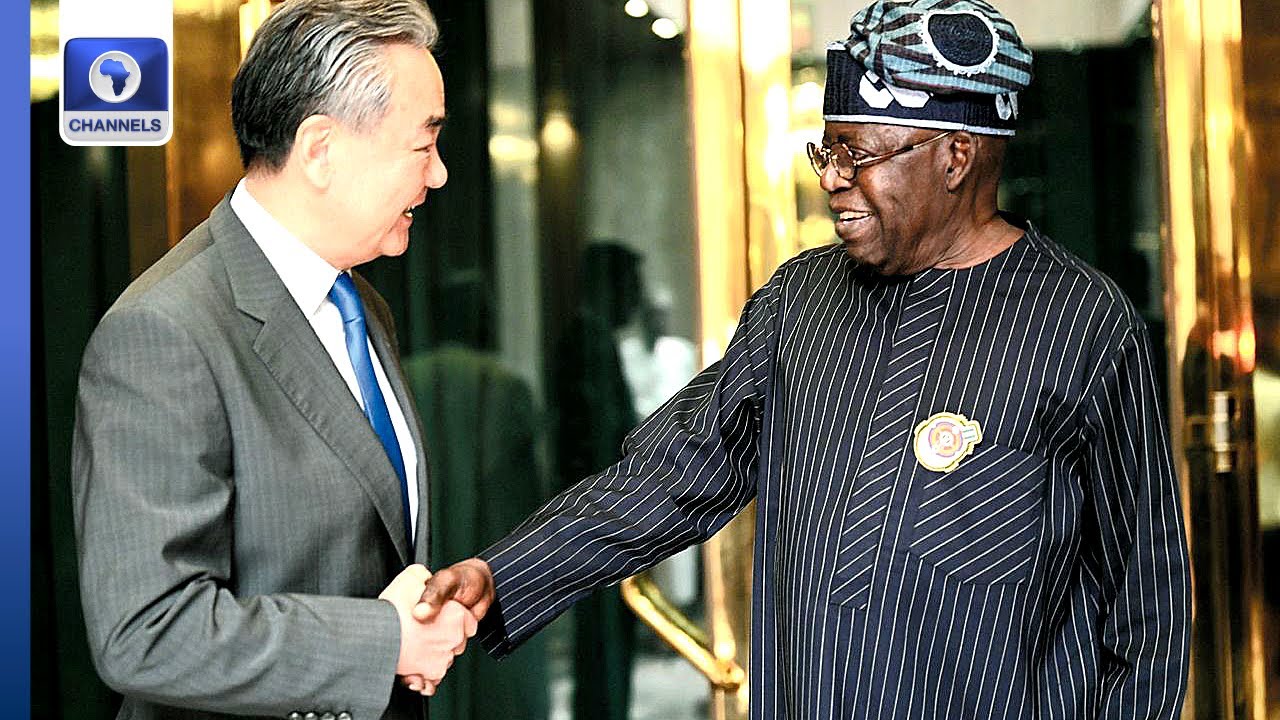 President Tinubu Receives Chinese Foreign Minister