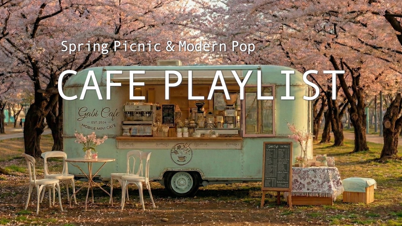 Cafe Playlist 따사로운 봄볕 아래, 산들바람처럼 살랑이는 감성 팝송 플레이리스트 🎧 Modern Pop with bossa rhythms
