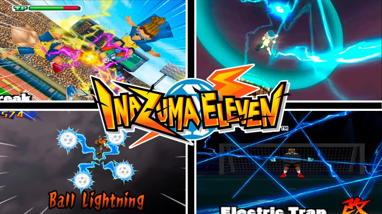 All Thunder Hissatsu Techniques in inazuma eleven