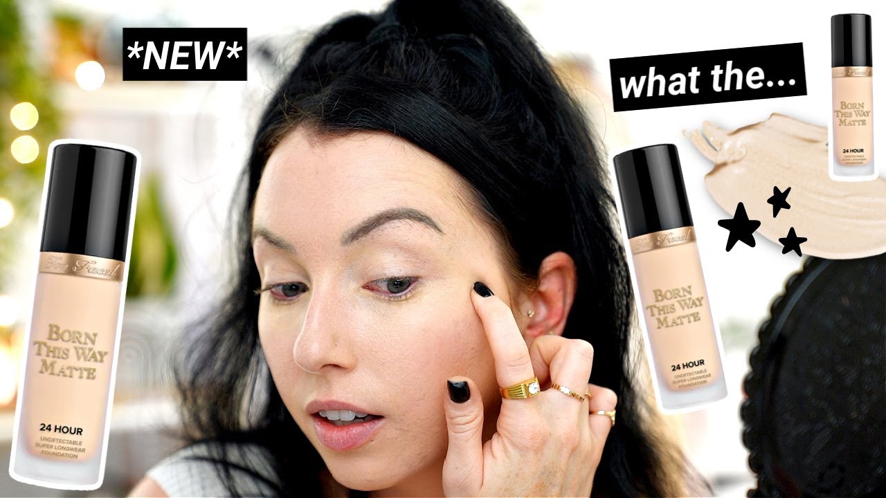 TRANSFER PROOF but?? *new* Too Faced Born This Way MATTE FOUNDATION...