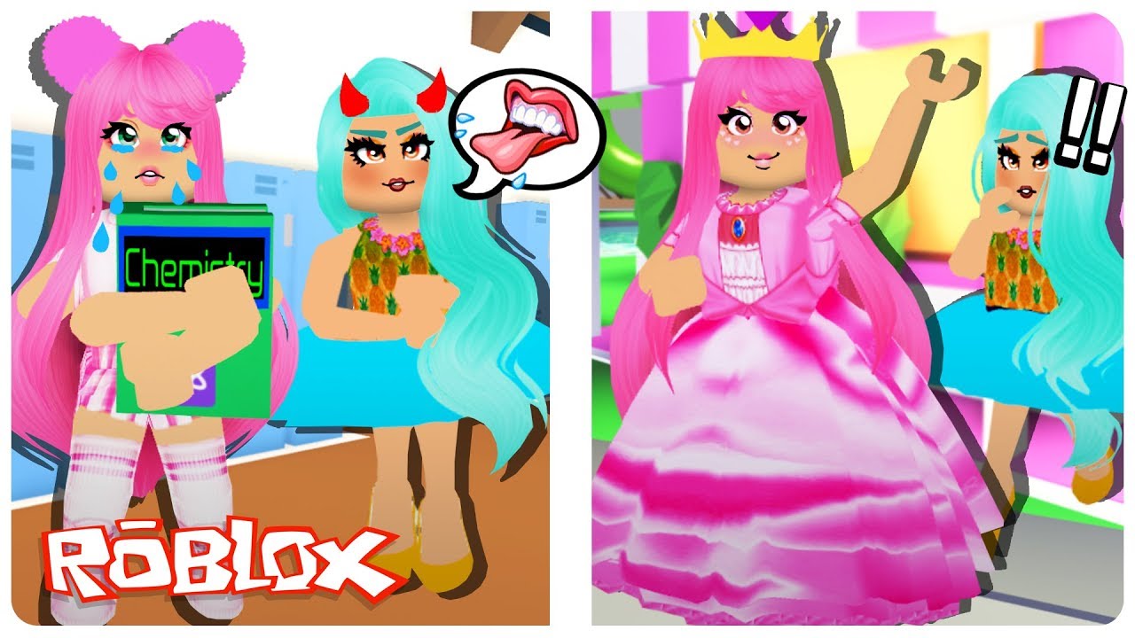 She Was A School Nerd Until She Found Out She Was Secretly A Princess... Royale High Roblox Roleplay