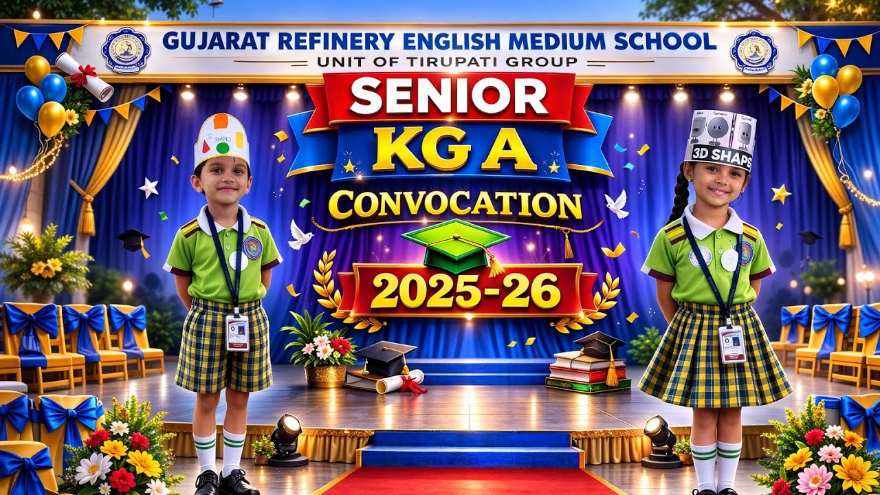 Convocation Celebration Senior KG A
