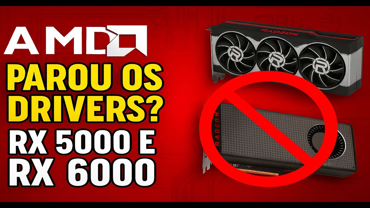 É o FIM das Radeon RX 6000 e RX 5000? AMD Confirma o Abandono!